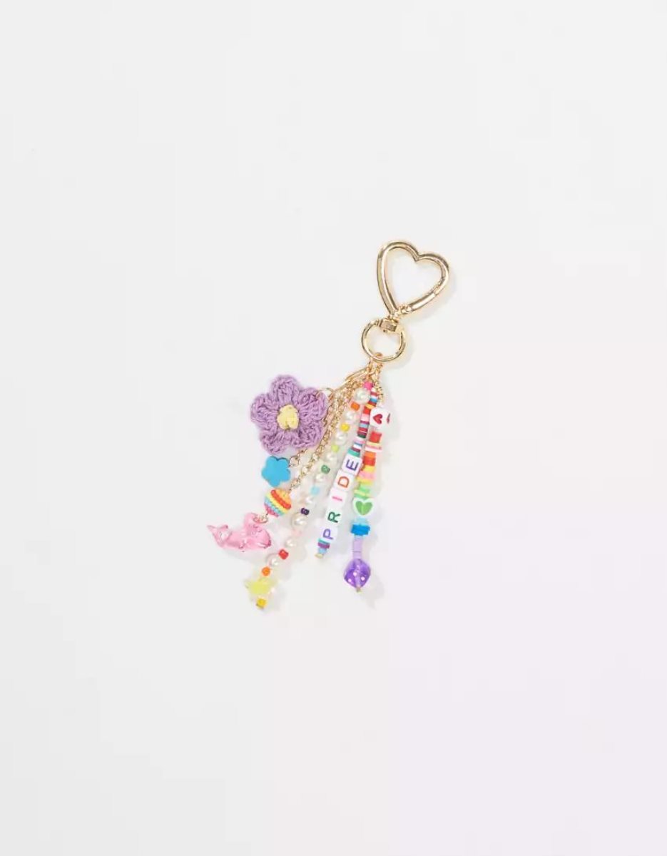 Ceintures American Eagle AEO Pride Crochet Flower Charm Multicolore Femme | JYW-72870915